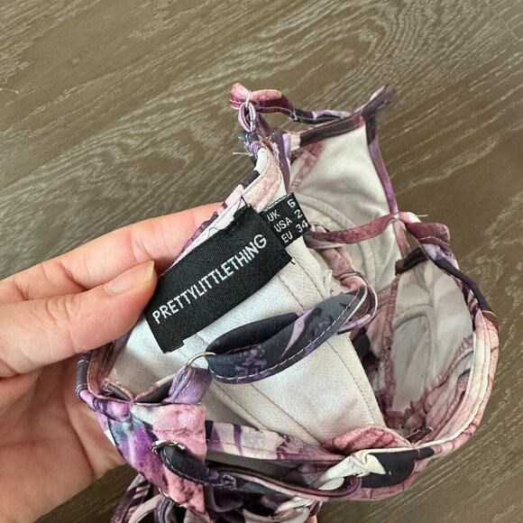 Pink And White Corset Top - Picture 5 of 5